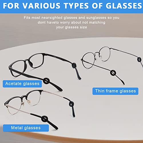 HASTHIP® 10 Pairs Glasses Ear Grip Silicone Eyeglasses Temple Tip Sleeve Retainer Holder Comfort Anti-Slip Retainers for Spectacle Sunglasses Reading Eyewear Black Clear 3 PCS HASTHIP® 10 Pairs Glasses Ear Grip Silicone Eyeglasses Temple Tip Sleeve Retainer Holder Comfort Anti-Slip Retainers for Spectacle Sunglasses Reading Eyewear Black Clear 3 PCS